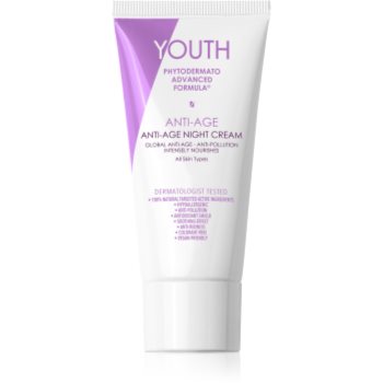 YOUTH Anti-Age Anti-Age Night Cream crema regeneratoare de noapte pentru ten matur - imagine 2